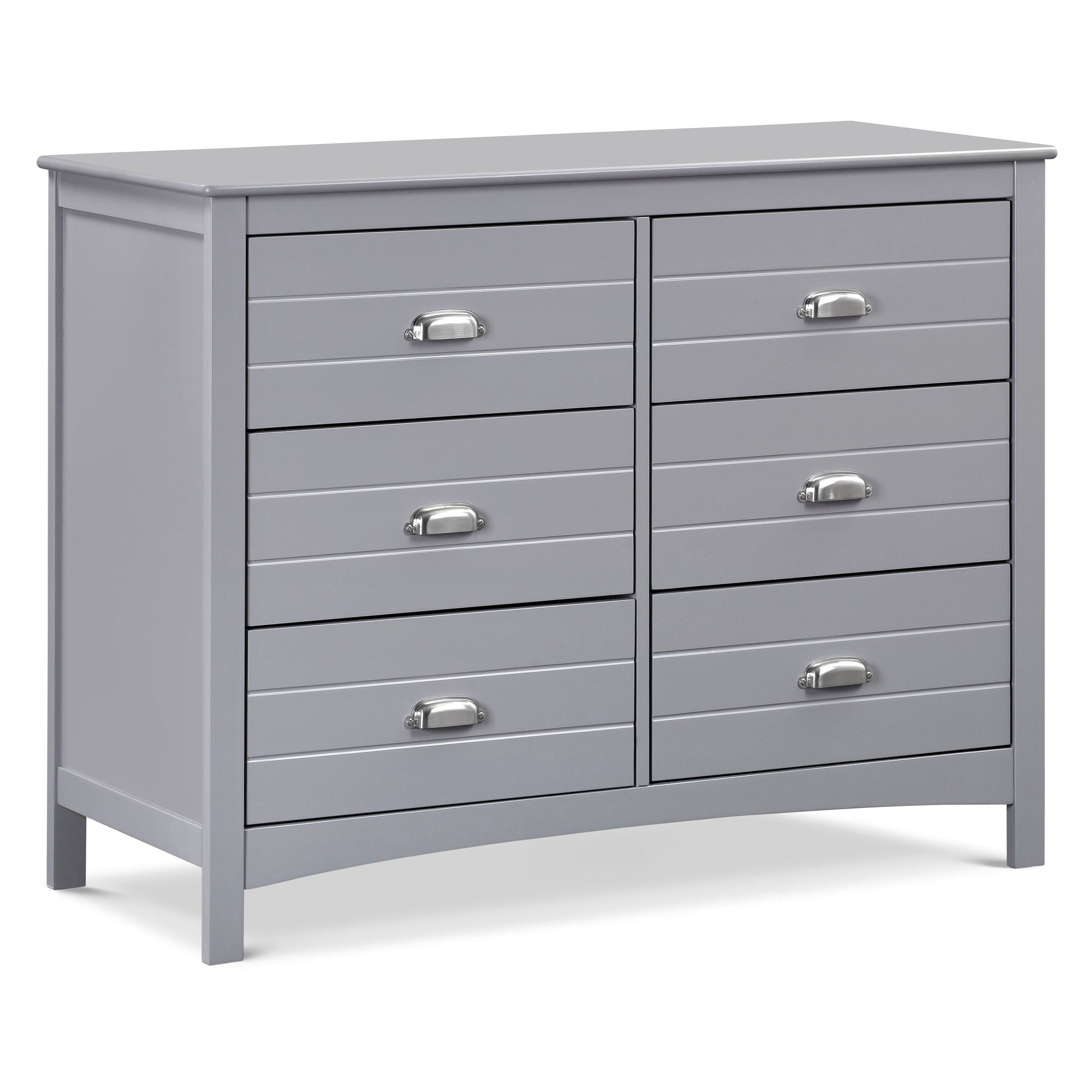 F16906G,Carter's,Nolan 6-Drawer Double Dresser in Grey