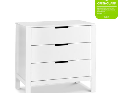 F11923W,Carter's,Colby 3-drawer Dresser in White Finish