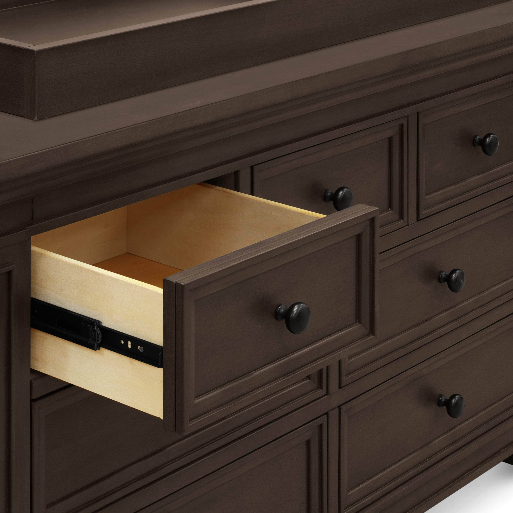 M7616TR,Monogram by Namesake,Classic Double-Wide Dresser in Truffle