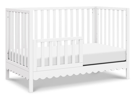 M27801W,DaVinci,Sammy Scallop 4-in-1 Convertible Crib in White