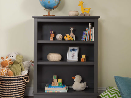 M4309SL,DaVinci,Autumn Bookcase / Hutch in Slate Finish