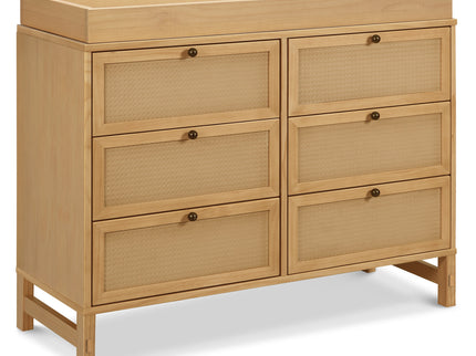 M24926HY,DaVinci,Margot 6-Drawer Dresser in Honey