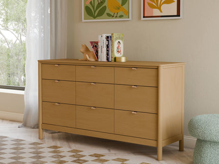 M25928HY,Babyletto Kids,Bondi 9-Drawer Assembled Dresser in Honey