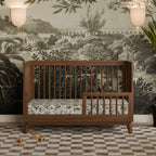 M5801NL,Babyletto,Scoot 3-in-1 Convertible Crib w/Toddler Bed Conversion Kit in Natural Walnut