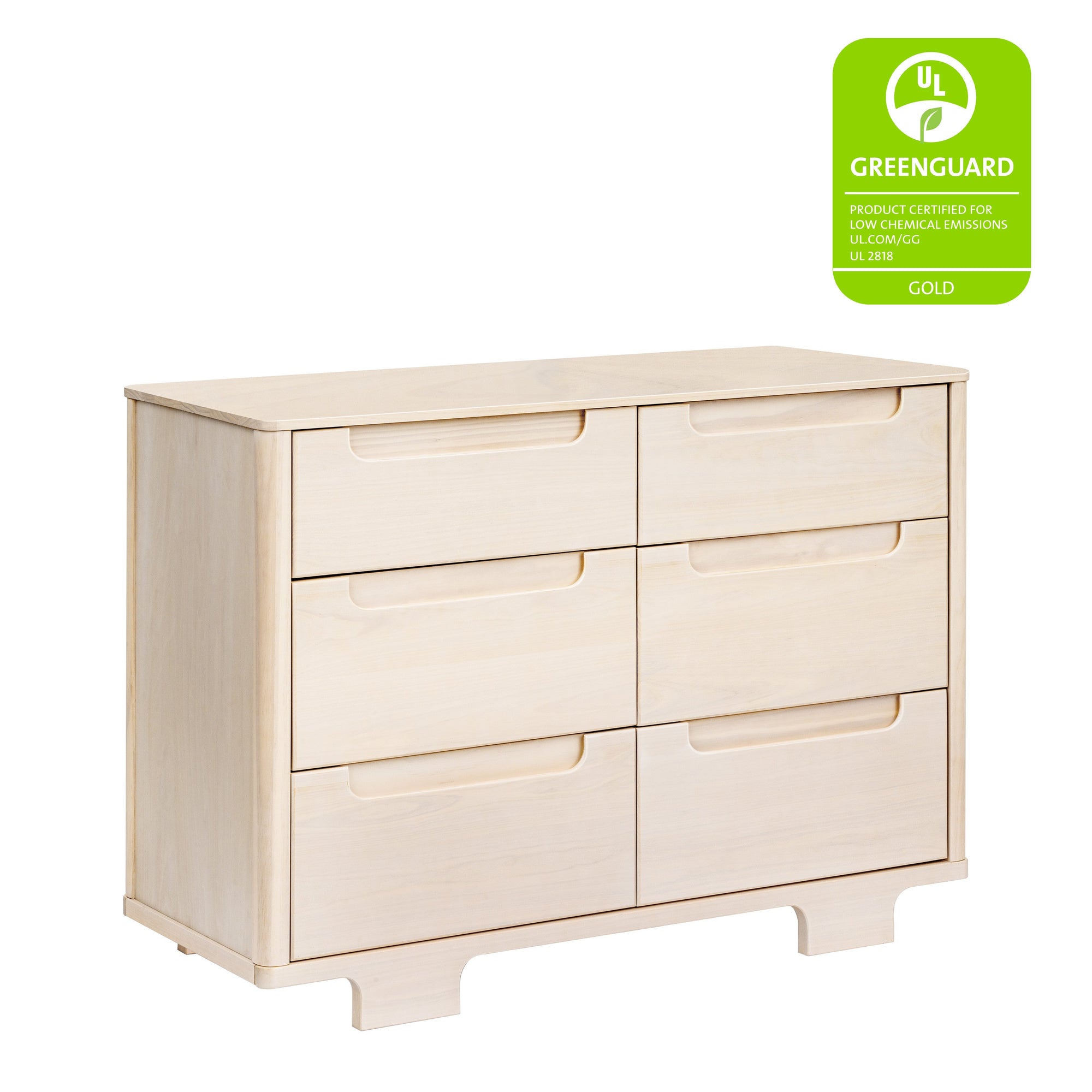 M23426NX,Babyletto,Yuzu 6-Drawer Dresser in Washed Natural