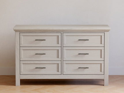 B14516WDF,Monogram by Namesake,Emory Farmhouse 6-Drawer Dresser in White Driftwood