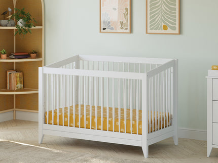 M10301W,Babyletto,Sprout 4-in-1 Convertible Crib w/Toddler Bed Conversion Kit in White Finish