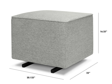 M13985FTG,DaVinci,Davinci Universal Gliding Ottoman in Frost Grey