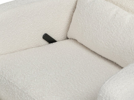 F19587WB,Carter's,Arlo Recliner and Swivel Glider in Ivory Boucle