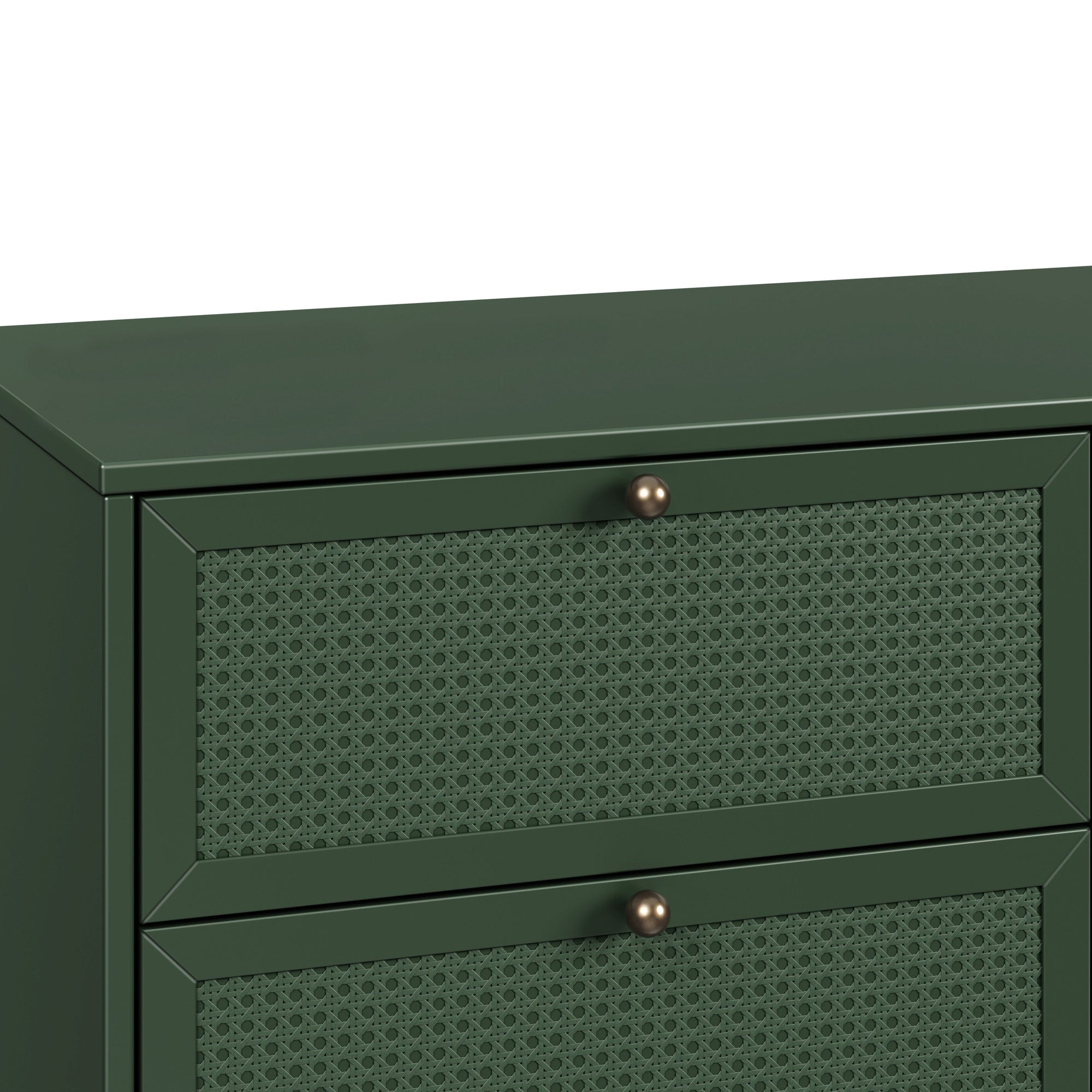 M24926FRGR,DaVinci,Margot 6-Drawer Dresser in Forest Green