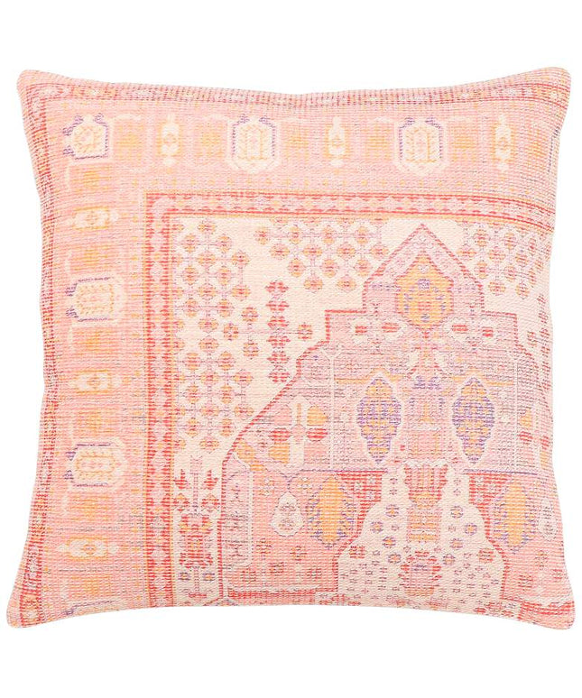 Persia Pink 20" Square Accent Pillow