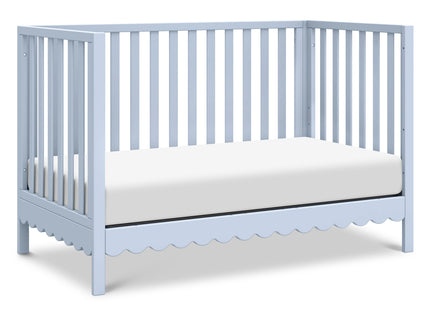 M27801PB,DaVinci,Sammy Scallop 4-in-1 Convertible Crib in Powder Blue
