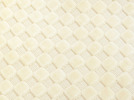 M22985IVC,Babyletto,Enoki Storage Ottoman in Ivory Velvet Checker