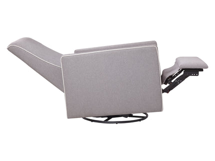 M10887GCM,DaVinci,Piper Recliner in Grey Finish w/Cream Piping