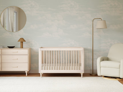 M9001NX,Babyletto,Lolly 3-in-1 Convertible Crib w/Toddler Bed Conversion Kit in Washed Natural