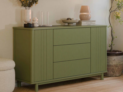 M29816OL,Babyletto,Pogo Tambour Assembled Dresser in Olive