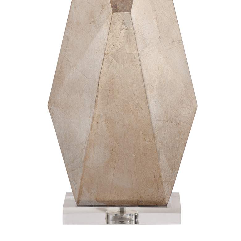 Possini Euro 32 1/2" Champagne Gold Geometric Table Lamps Set of 2