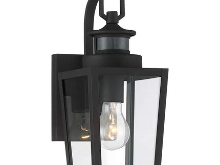 Possini Euro Ackerly 14" High Motion Sensor Outdoor Wall Light