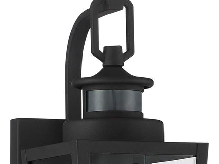 Possini Euro Ackerly 14" High Motion Sensor Outdoor Wall Light