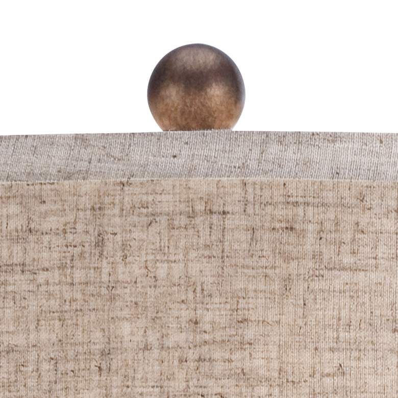 Possini Euro Buckhead 28" High Bronze Modern Urn Table Lamps Set of 2