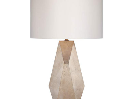 Possini Euro Champagne Gold 32 1/2" Modern Geometric Table Lamp