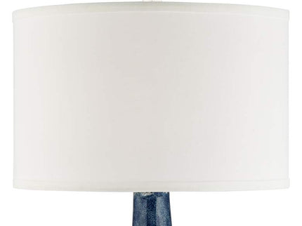 Possini Euro Collin 26 3/4" Blue Modern Coastal Ceramic Table Lamp