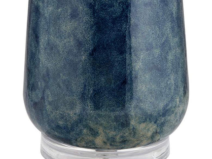 Possini Euro Collin 26 3/4" Blue Modern Coastal Ceramic Table Lamp
