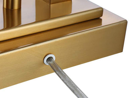 Possini Euro Deacon 26" Brass Gooseneck USB Port and Outlet Desk Lamp