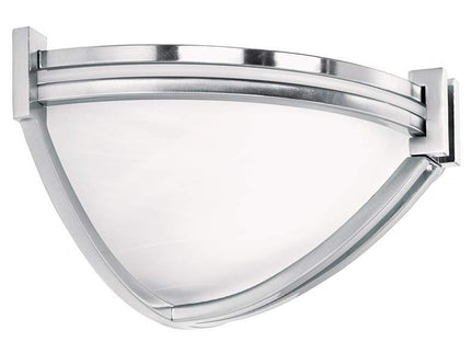 Possini Euro Deco Nickel 13 3/4" Wide Modern Wall Sconces Set of 2