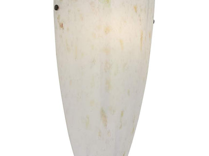 Possini Euro Emelle 13" High Amber Art Glass Wall Sconce Set of 2