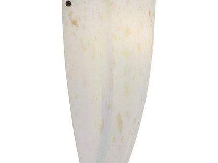 Possini Euro Emelle 13" High Amber Art Glass Wall Sconce Set of 2