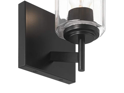 Possini Euro Evette 9 1/4" High Black Wall Sconce Set of 2