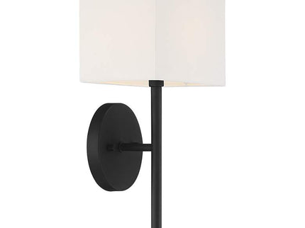 Possini Euro Favreau 16 1/4" High Black Wall Sconce Set of 2