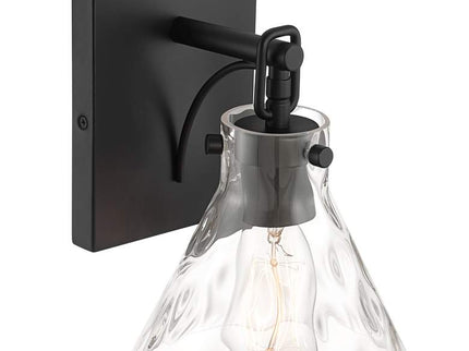 Possini Euro Ishii 9 1/4" Wide Matte Black Wall Sconce Set of 2