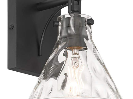 Possini Euro Ishii 9 1/4" Wide Matte Black Wall Sconce Set of 2