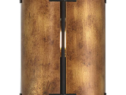 Possini Euro Julian 8 1/4"H Rustic Bronze Metal Wall Sconce Set of 2