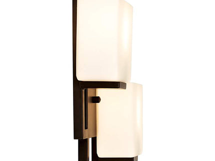 Possini Euro Lighting on the Square 15.5" Bronze Wall Sconces Set of 2