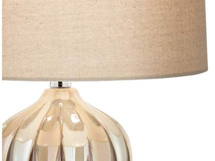 Possini Euro Loren 28 1/4" Ivory Drip Handcrafted Modern Ceramic Lamp