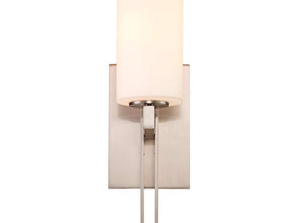 Possini Euro Ludlow 14" High Brushed Nickel Wall Sconce Set of 2