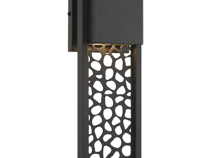 Possini Euro Miele 16" High Matte Black Wall Sconce Set of 2