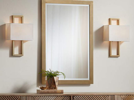 Possini Euro Modena 15 1/2" High French Brass Wall Sconce Set of 2