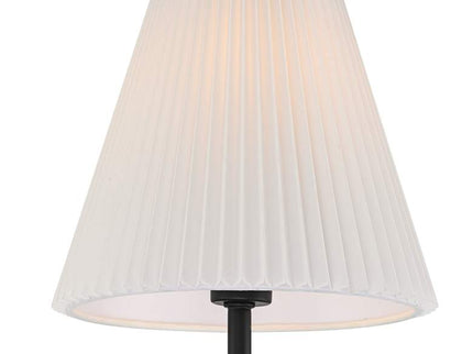 Possini Euro Nina 14" High Matte Black Wall Sconce Set of 2