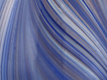 Possini Euro Taylor 29" Modern Blue Art Glass Table Lamps Set of 2