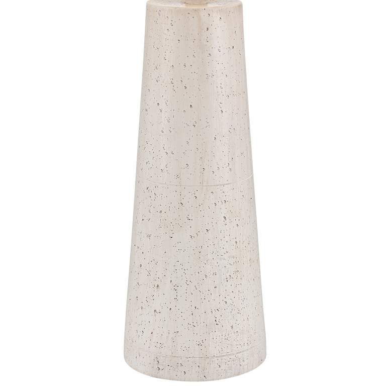Possini Euro Travertine 31 1/2" High Faux Marble Modern Table Lamp