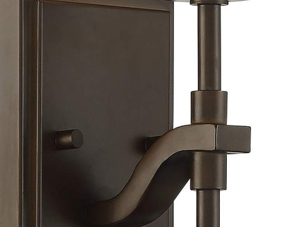 Possini Euro Walton 20" High Oil-Rubbed Bronze Wall Sconce Set of 2