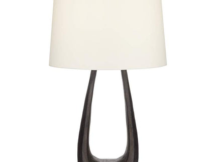 Possini Euro Woodwork 30" Black Finish Open Base Modern Table Lamp