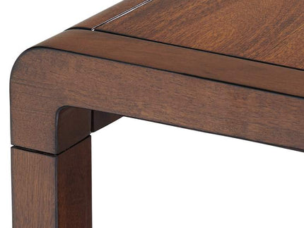 Powell 22" Wide Brown Wood Side Table