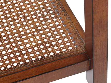 Powell 22" Wide Brown Wood Side Table