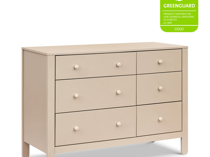 F30326TPENX,Carter's,Marisol 6-Drawer Dresser in Taupe/Washed Natural