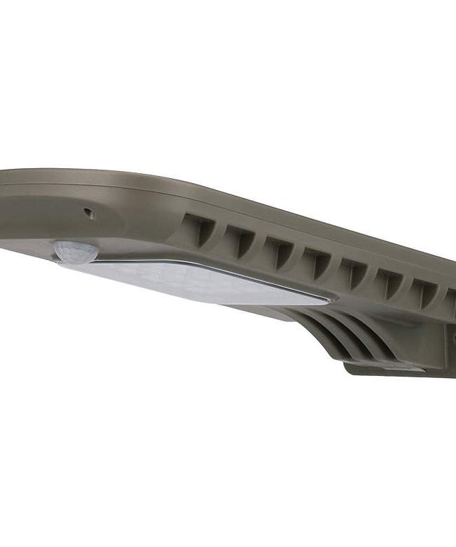 Prenta 2" High Gray Solar LED Security/Area Light with Timer